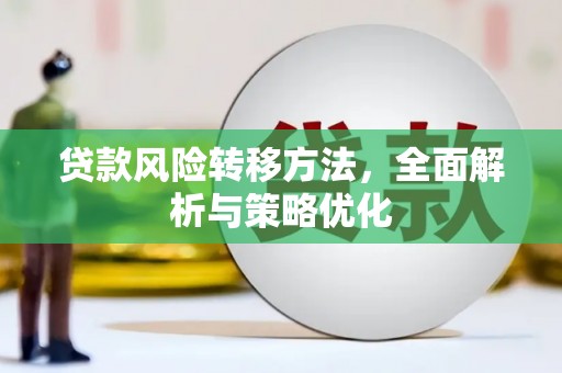 雁峰贷款风险转移方法，全面解析与策略优化
