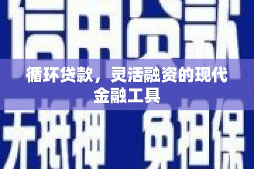 雁峰循环贷款，灵活融资的现代金融工具
