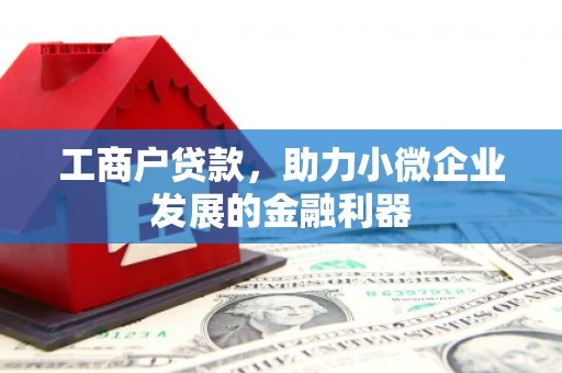 雁峰工商户贷款，助力小微企业发展的金融利器